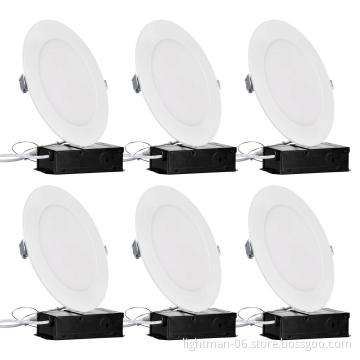 6CCT 4Inch 6Inch 9W12W Round LED Panel Downlight